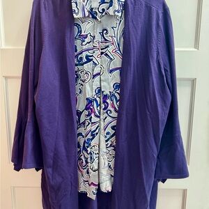 Chico’s Purple Women's sweater